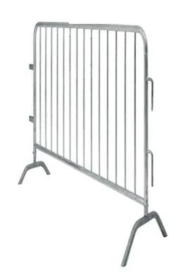 Galvanized Metal Crowd Gate