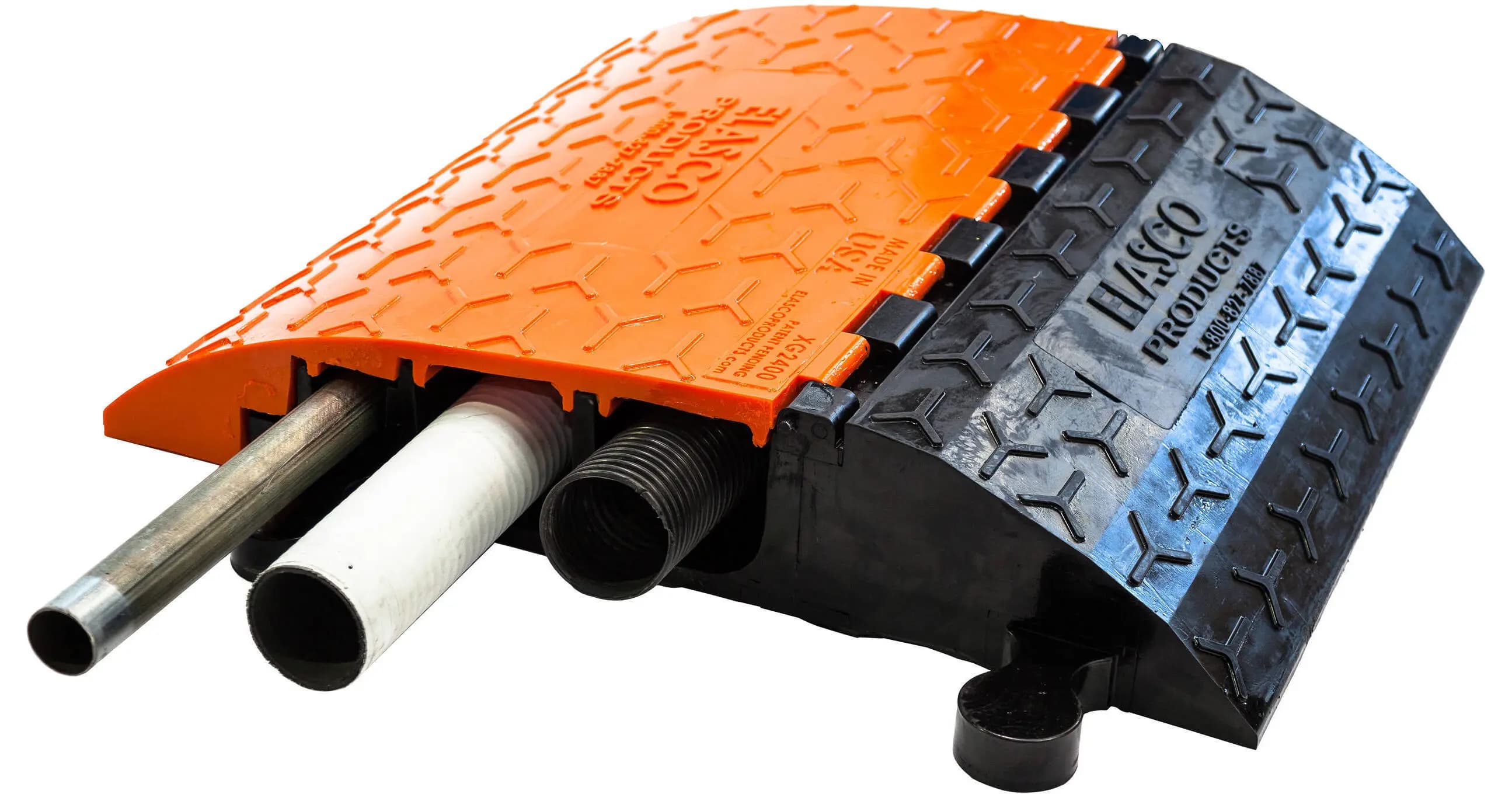 Heavy-Duty Cable Protector (2-Channel)