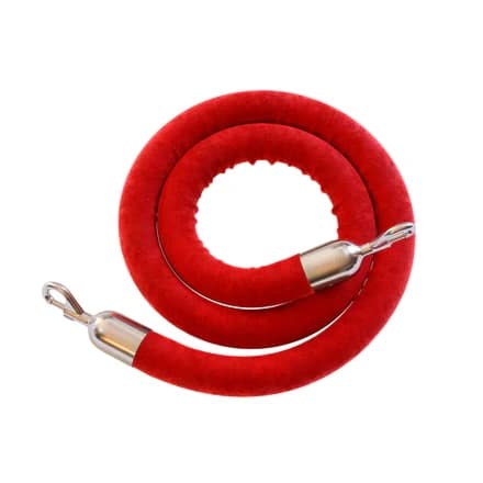 Premium Red Velvet Rope