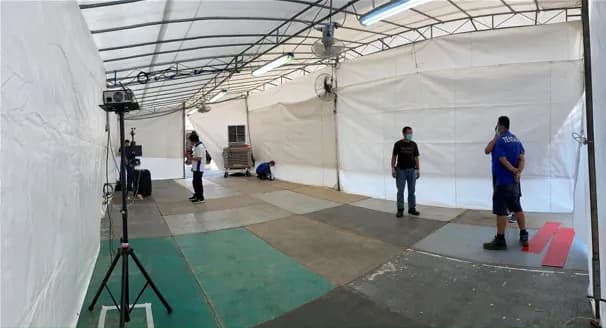 Air Cooler Tent 2