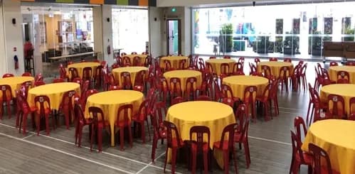 Banquet Skirting Setup