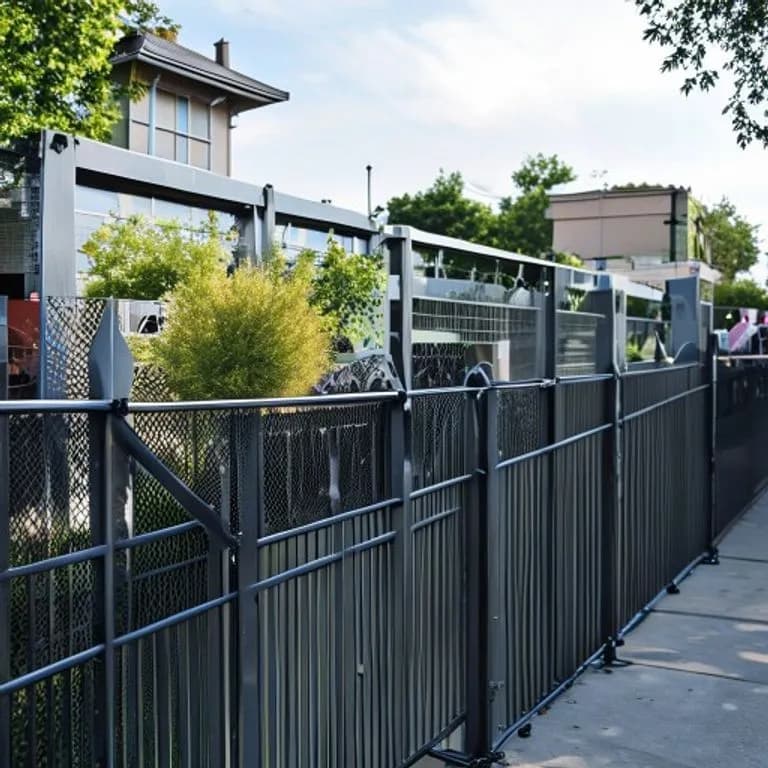 Metal Barricade setup